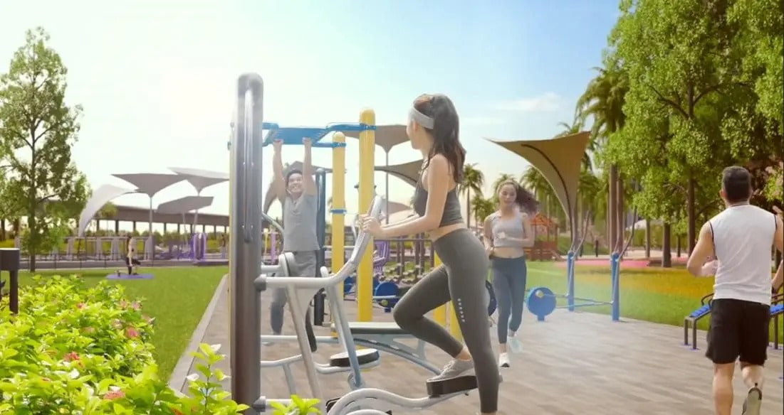 Công viên Gym – Tiện ích hàng đầu tại Vinhomes Global Gate