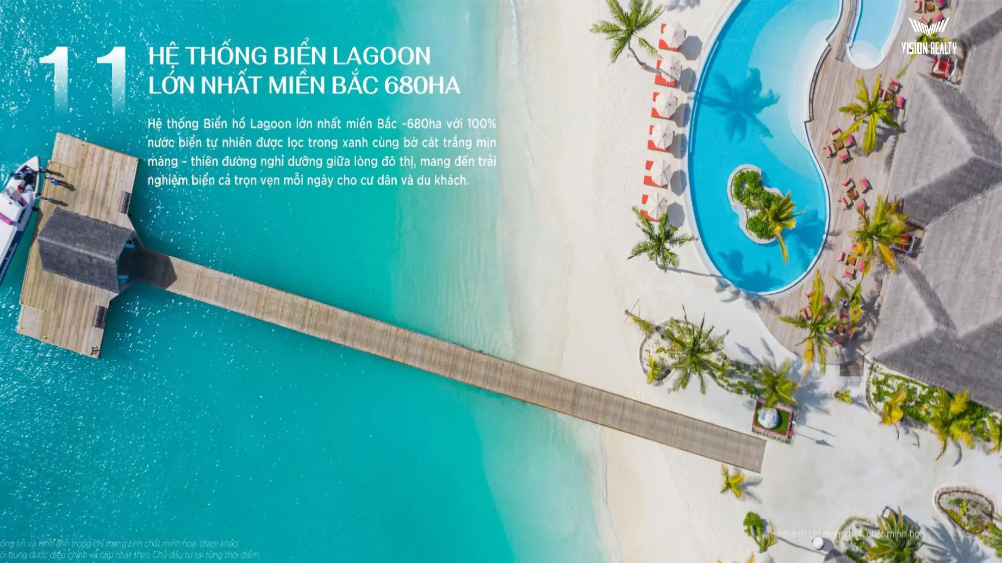 Hệ thống biển Lagoon 680ha lớn nhất miền Bắc Hệ thống biển Lagoon 680ha lớn nhất miền Bắc