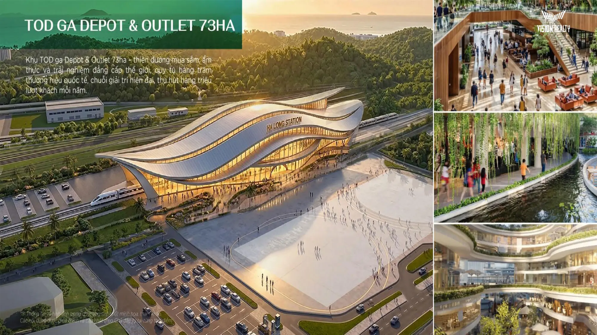 Nhà ga Hạ Long Station sẽ là điểm nhấn cho dự án Vinhomes Global Gate Hạ Long Nhà ga Hạ Long Station sẽ là điểm nhấn cho dự án Vinhomes Global Gate Hạ Long