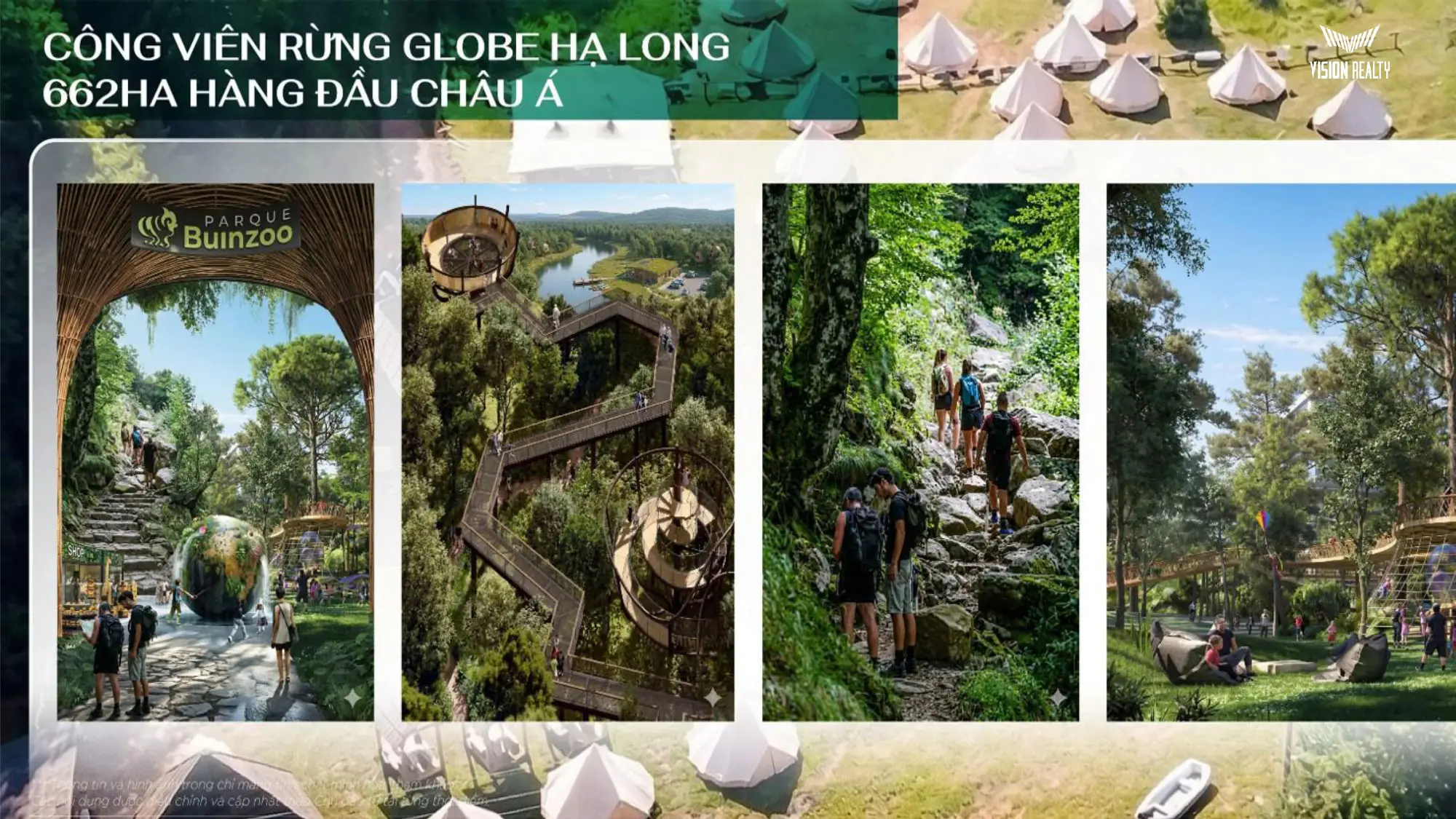 Công viện Rừng Globe Hạ Long có quy mô hàng đầu Châu Á Công viện Rừng Globe Hạ Long có quy mô hàng đầu Châu Á