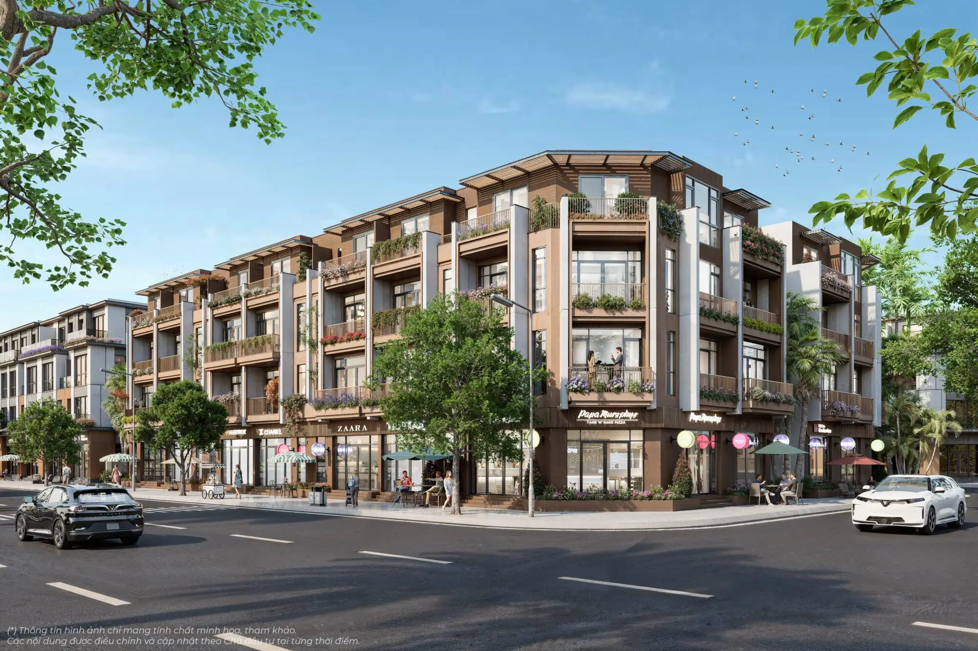 Dãy nhà liền kề The Sunrise Bay tại Vinhomes Global Gate Hạ Long với thiết kế hiện đại Dãy nhà liền kề The Sunrise Bay tại Vinhomes Global Gate Hạ Long với thiết kế hiện đại