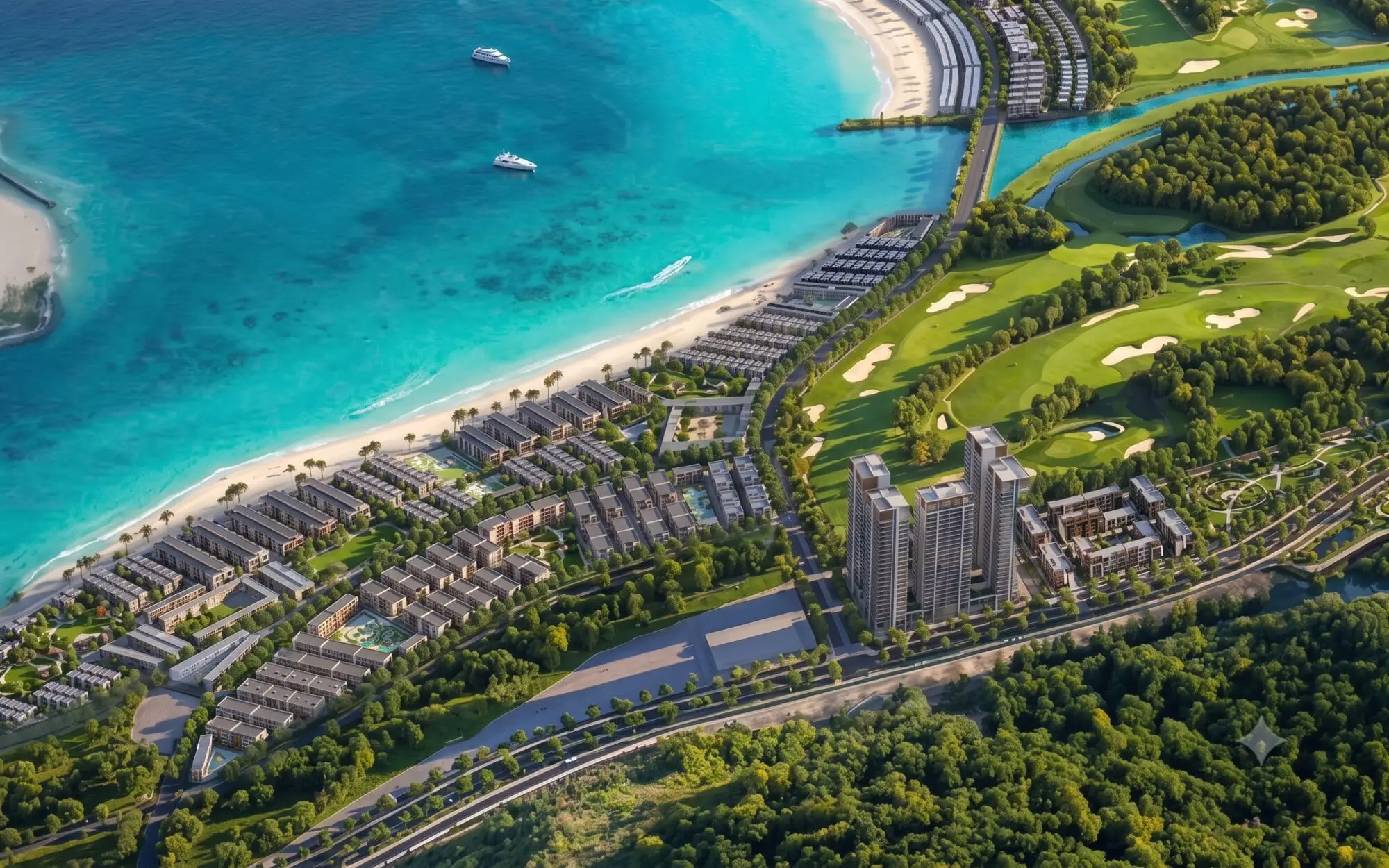 Vị trí tòa chung cư The Sunrise Bay nằm tại Vịnh Bình Minh 2, ngay bên tuyến QL18 Vị trí tòa chung cư The Sunrise Bay nằm tại Vịnh Bình Minh 2, ngay bên tuyến QL18