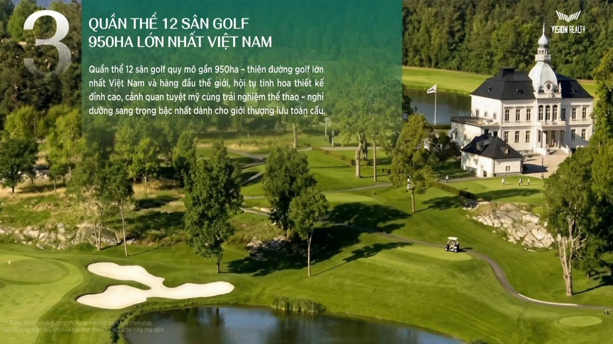 Quần thể 12 sân Golf 950ha tại Đảo Tinh Hoa Thể Thao Quần thể 12 sân Golf 950ha tại Đảo Tinh Hoa Thể Thao